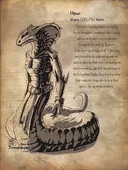 Race - Hssaar  Race:  Hssaar (more info)   The hssaar are feared throughout Caevalonia for their relentless hostility toward all other races. Their cunning and cruelty are as infamous as that of the lunaris (dark elves) and they too have the backing of the dark gods on their side.